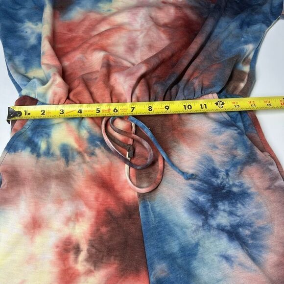 Tie Dye Romper With Pockets Approximately Size S-M - Picture 11 of 14